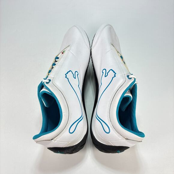 Puma Drift Cat 4 SF White Blue Low Top Lifestyle Sneakers 304460-04 Mens Size 13 main image 11